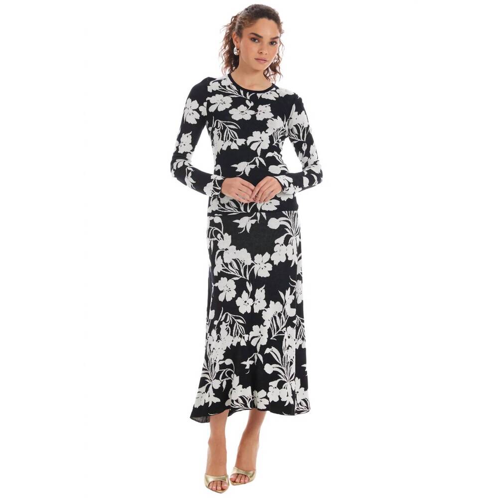 NEW ALLISON floral rita top in shadow floral